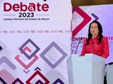 Así se vivió el primer debate entre Delfina Gómez y Alejandra Del Moral por el Edomex.