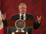 Andrés Manuel López Obrador (AMLO), en su mañanera del 21 de octubre, contestando diversos temas.
