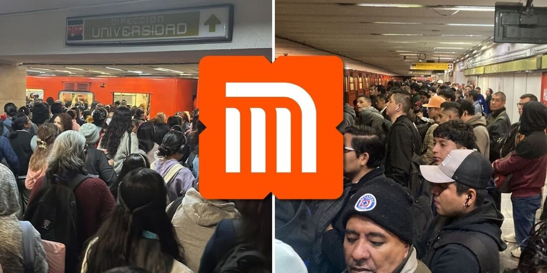 Informan retrasos en la Línea 3 del Metro CDMX.