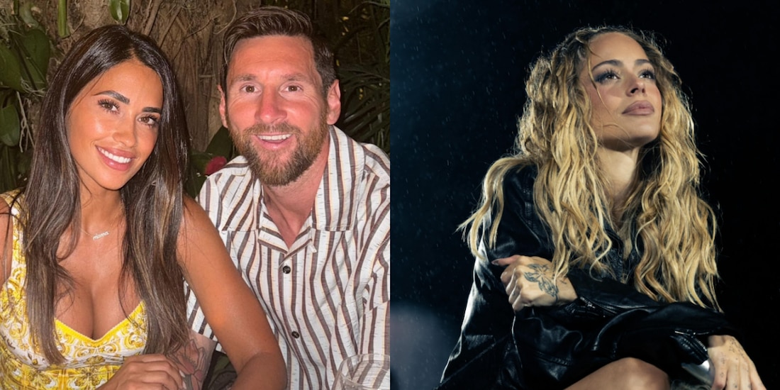 Messi y Antonela Roccuzzo / Tini