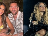 Messi y Antonela Roccuzzo / Tini