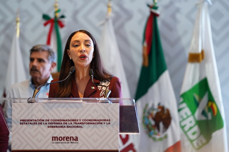 Julieta Ramírez Padilla fue designada coordinadora de la Transformación de Morena en Baja California, el 15 de septiembre de 2026.