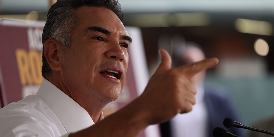 Alejandro Moreno Cárdenas, coordinador y presidente nacional del Partido Revolución Institucional, en una imagen del 30 de abril 2026