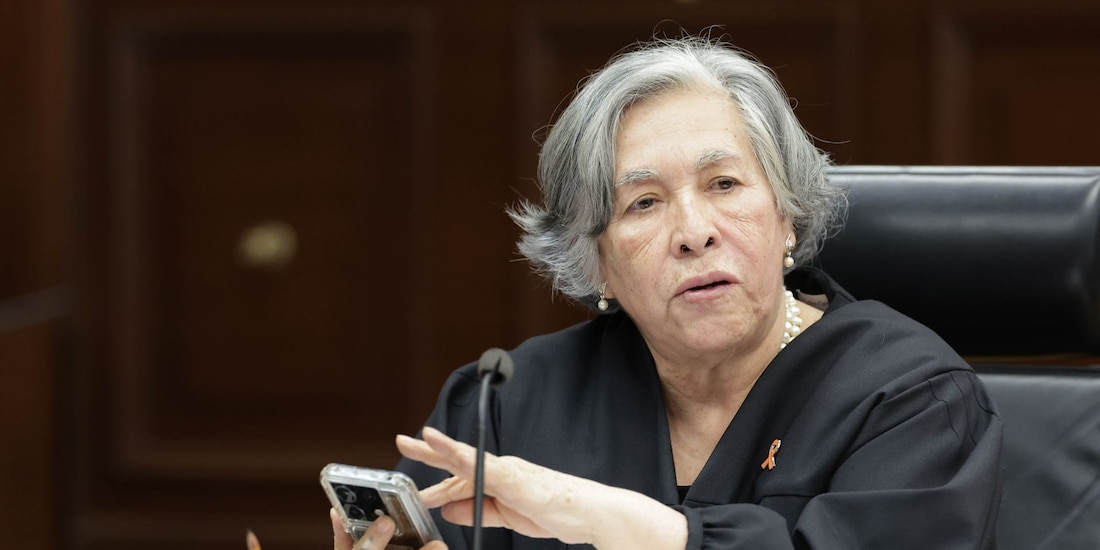 María Estela Ríos González, ministra de la Suprema Corte de Justicia de la Nación.