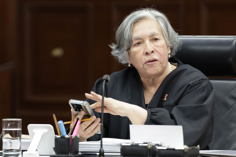 María Estela Ríos González, ministra de la Suprema Corte de Justicia de la Nación.