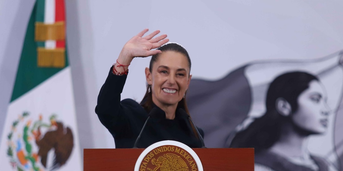 Claudia Sheinbaum, Presidenta de México, en una fotografía ilustrativa.