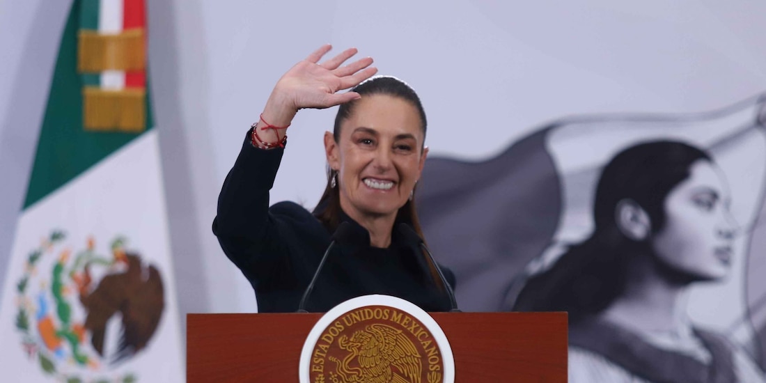 Claudia Sheinbaum, presidenta de México.
