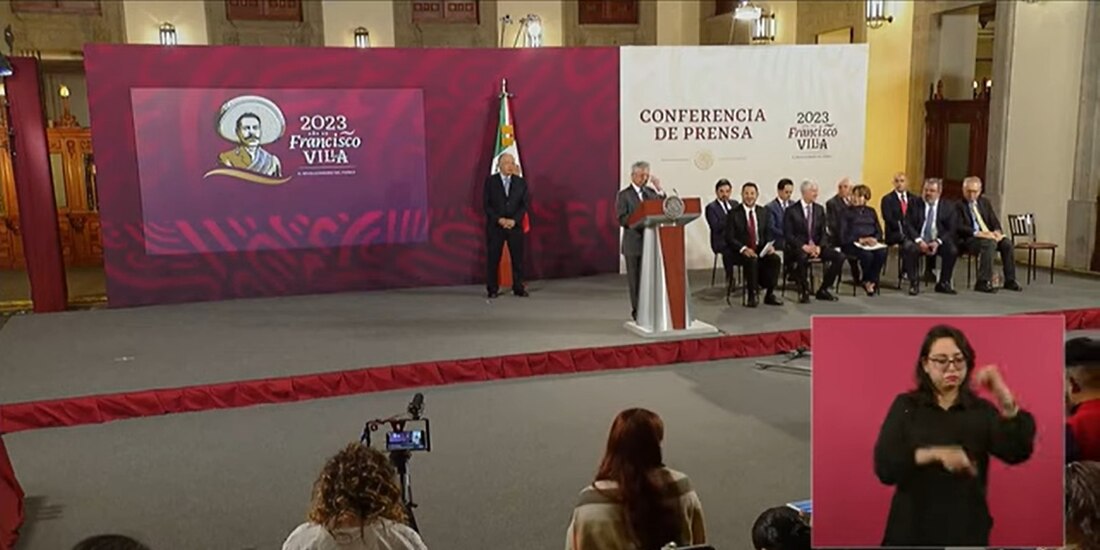 Roberto Salcedo ofreció información en la mañanera de AMLO.