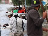 Desalojan a mil 547 personas en San Juan del Río por inundaciones