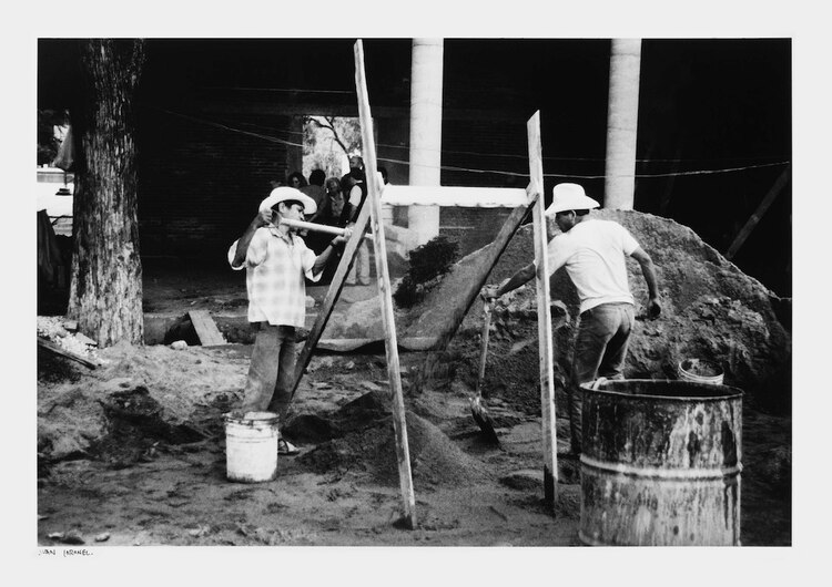 La montaña tomando forma.