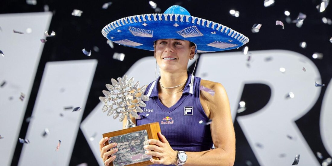 Emma Navarro tras ganar el Mérida Open AKRON 2025