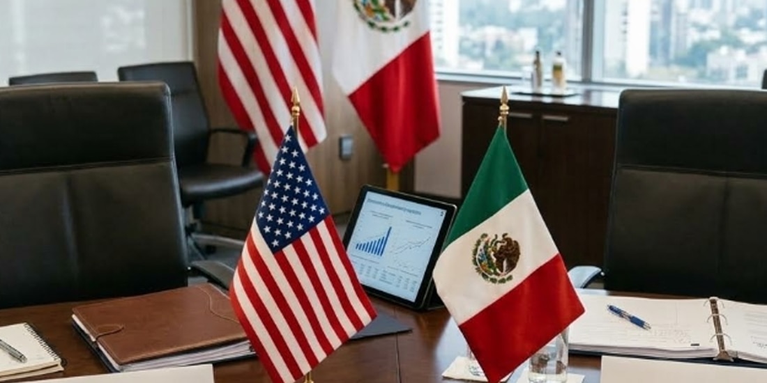 Primera Ronda
EU-México
llega con agenda
álgida y sin Canadá