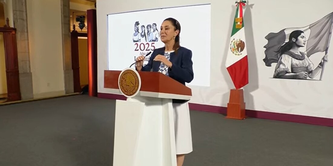 La Presidenta Claudia Sheinbaum.