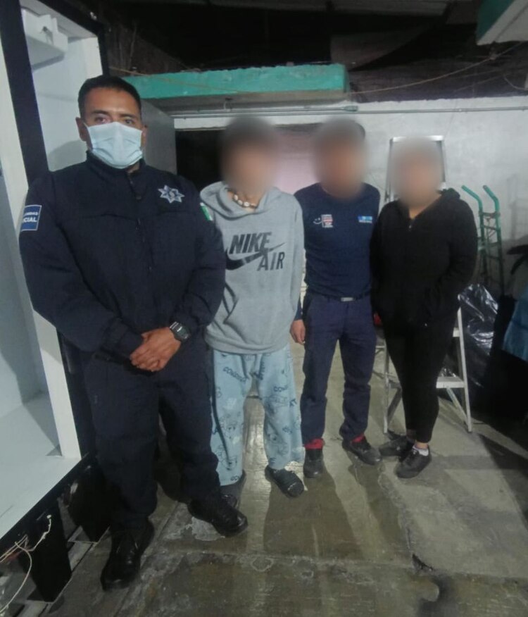 Adolescentes regresaron con sus familias sanos y salvos.