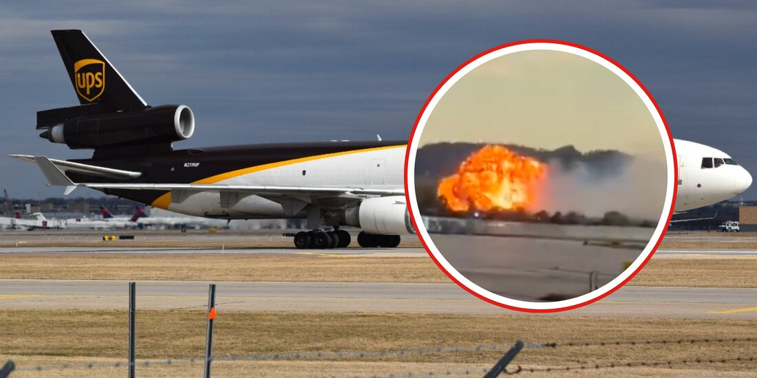 VIDEO del accidente de UPS