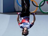 Charlotte Worthington se llevó la primera medalla de oro en el BMX en Tokio 2020.