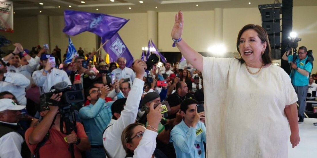 El Norte volverá a ser parte de México: Xóchitl Gálvez.