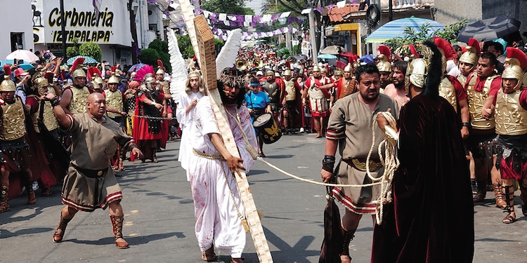 VIACRUCIS en Iztapalapa.