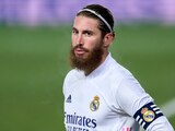 Sergio Ramos durante un juego con el Real Madrid en la actual campaña.