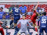 Gabriel 'Toro' Fernández consiguió el gol del empate de Cruz Azul ante Toluca al minuto 95.