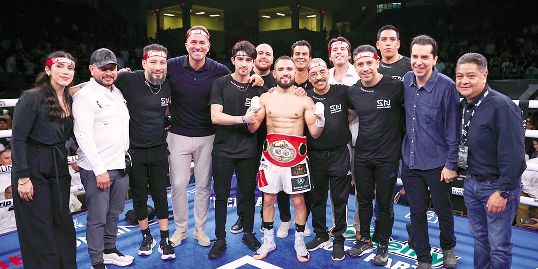NÚÑEZ tras coronarse campeón en septiembre pasado.