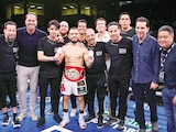 NÚÑEZ tras coronarse campeón en septiembre pasado.