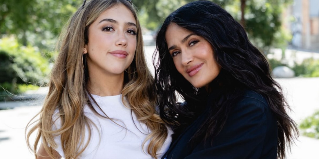 Valentina Paloma Pinault y Salma Hayek