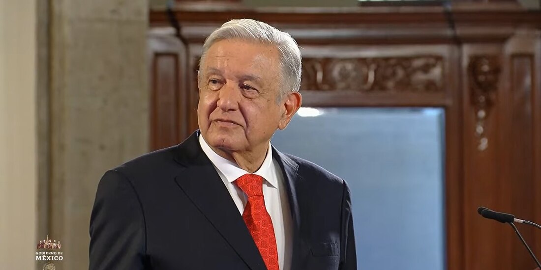 Andrés Manuel López Obrador, presidente de México, ofrece su conferencia de prensa este jueves 21 de septiembre del 2023, desde Palacio Nacional, en la CDMX.