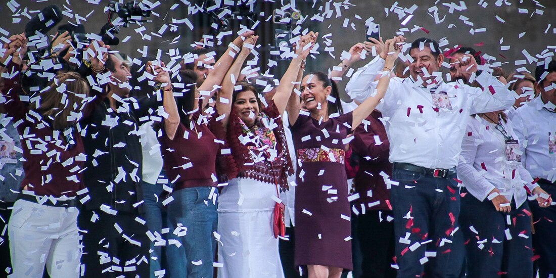 Clara Brugada ofrece en cierre de campaña reconciliación en la CDMX.