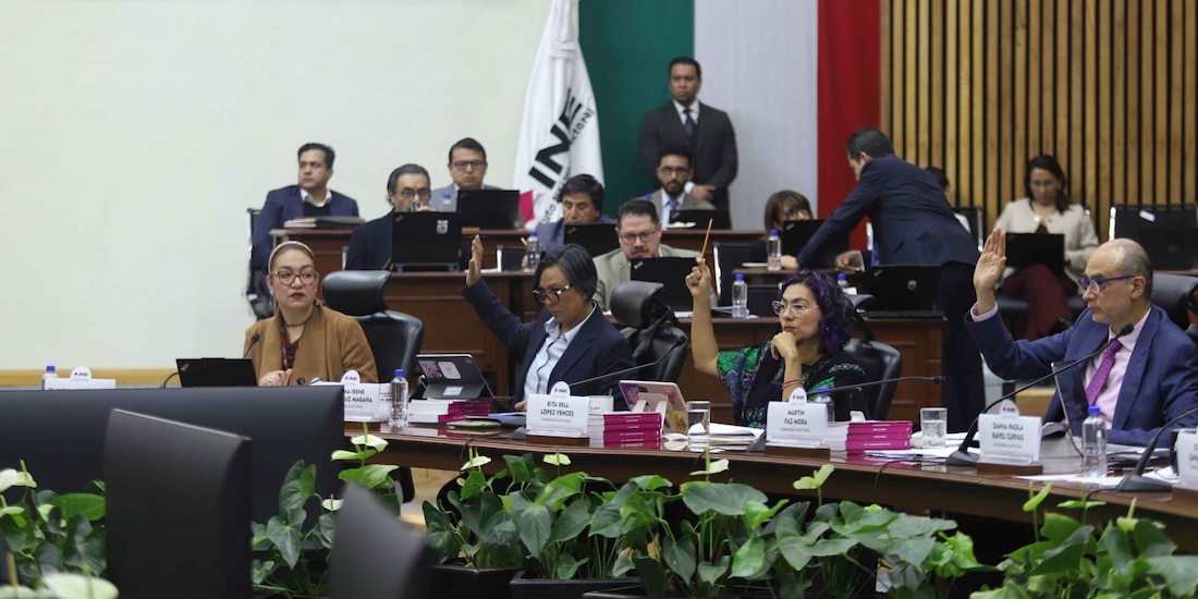 Se llevó a cabo la votación en la Sesión Ordinaria en el Instituto Nacional Electoral