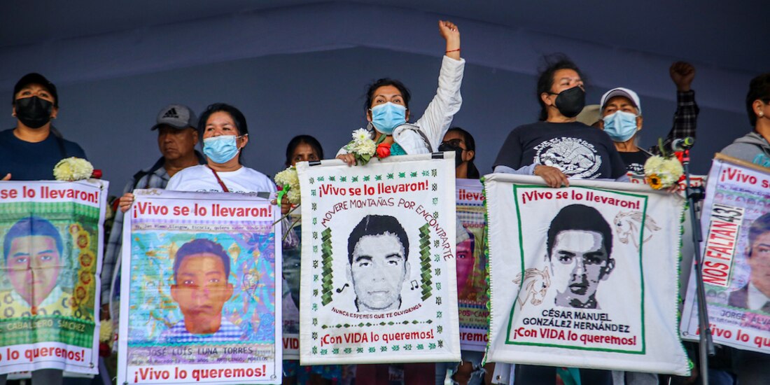 El 26 de septiembre del 2014, 43 normalistas fueron desaparecidos.