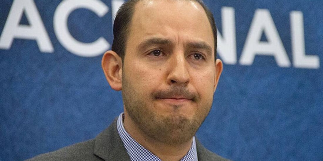 Marko Cortés, dirigente nacional del PAN.