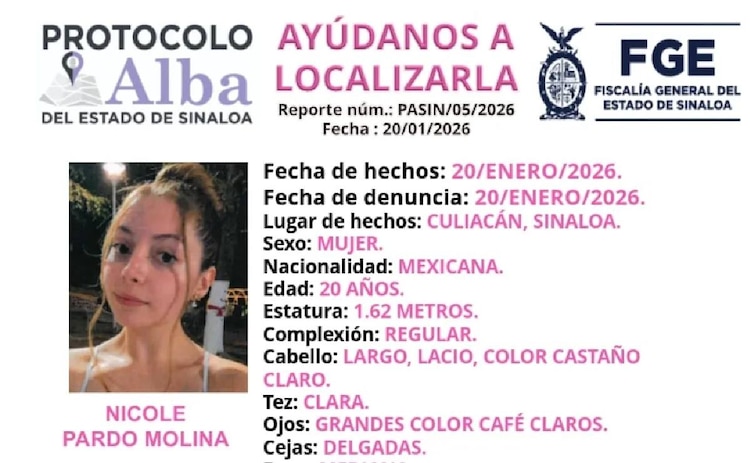 Ficha de busqueda de Nicholette