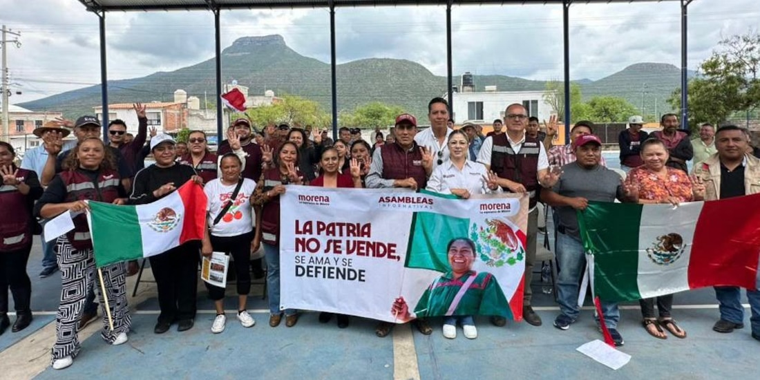 Asambleas informativas de Morena, el domingo 7 de junio de 2026.