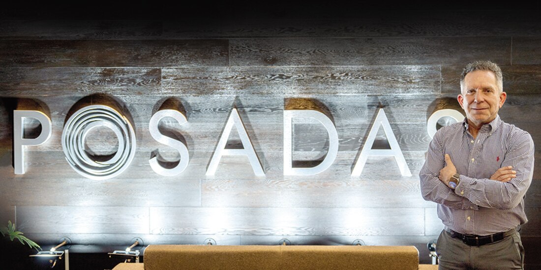 Enrique Calderón, vicepresidente de Operaciones de Grupo Posadas, en entrevista con La Razón.