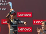 Rafael Villagómez culminó tercero en el Sprint del Gran Premio de Austria de F2.