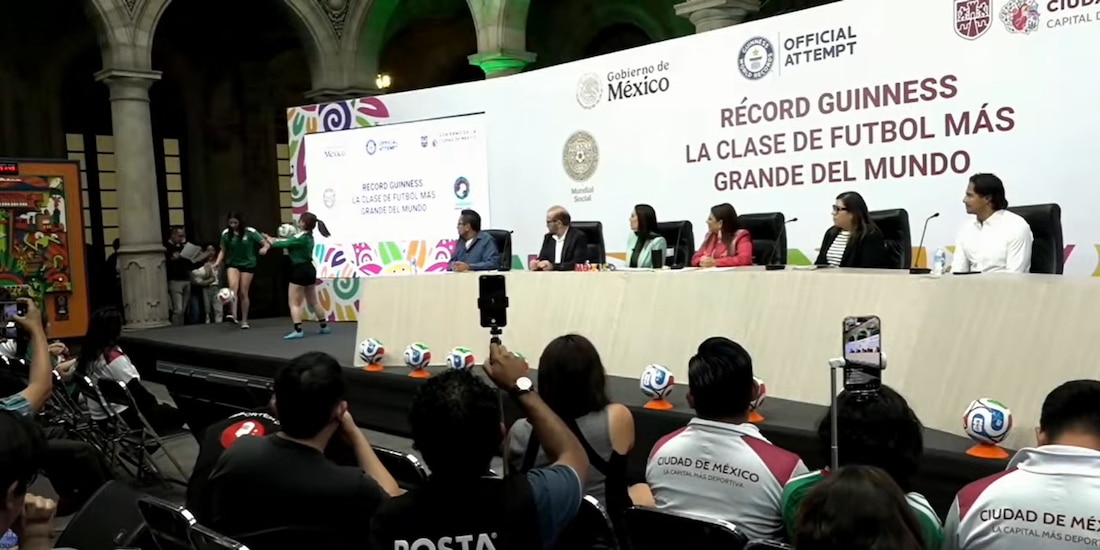 El anuncio fue realizado en conferencia de prensa.