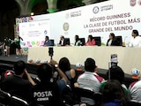 El anuncio fue realizado en conferencia de prensa.