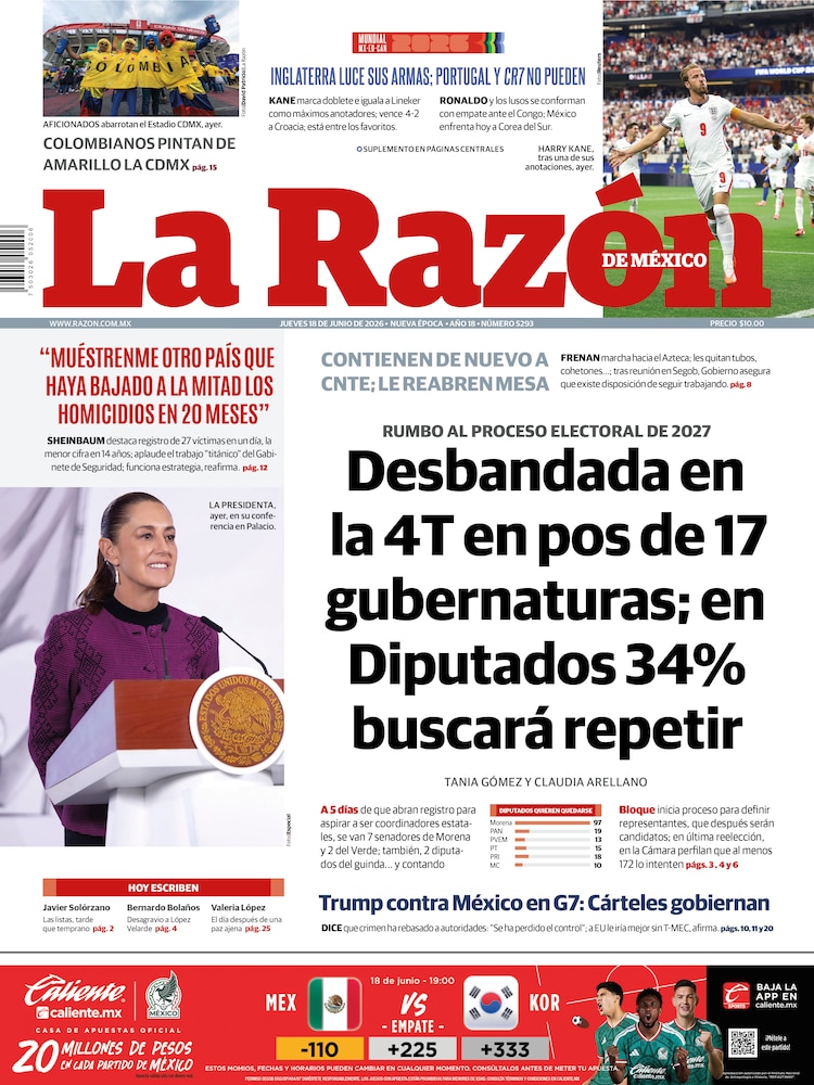 La Razón 18 Junio 2026