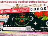 Resultados del Sorteo Gordo de Navidad 2025 de la Lotería Nacional.