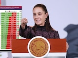 Presidenta mexicana Claudia Sheinbaum encabeza rating de presidentes latinoamericanos de CB Global Data.