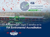 El reconocimiento que recibió el GP de México se entrega a las carreras que presentan buen desempeño en materia de gestión medioambiental
