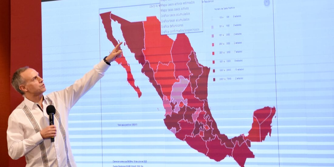 El subsecretario de Prevención y Promoción de la Salud detalló que contiene mapas de casos acumulados, casos estimados, incidencia de casos, defunciones y contagios confirmados contra sospechosos.