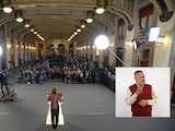 Claudia Sheinbaum en su conferencia de prensa en Palacio Nacional.