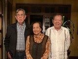 Porfirio Muñoz Ledo, Ifigenia Martínez y Cuauhtémoc Cárdenas