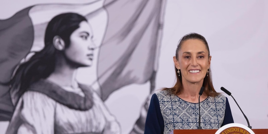 Claudia Sheinbaum, Presidenta de México.