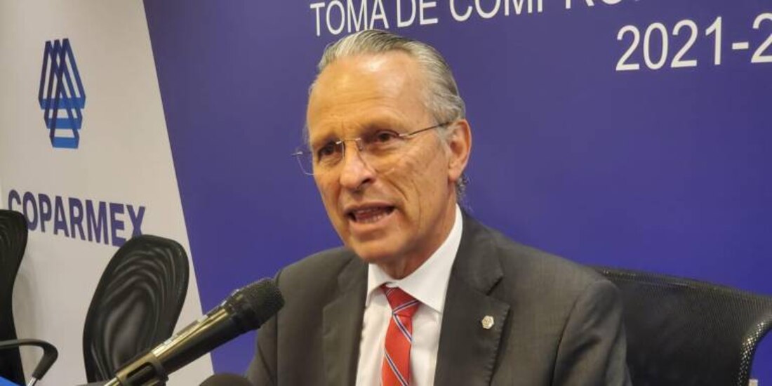 José Medina Mora Icaza, presidente de la Confederación Patronal de la República Mexicana.