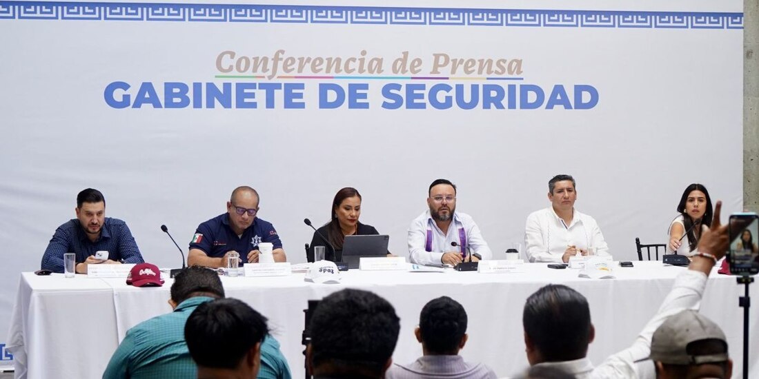 Disminuye incidencia delictiva en Oaxaca, informa Gabinete de Seguridad.