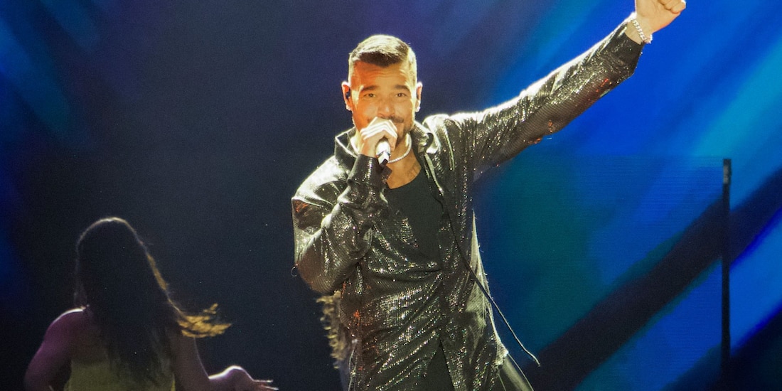 El cantante puertorriqueño Ricky Martín se presentó en el Estadio Fray Nano en donde interpretó sus más grandes éxitos musicales.