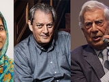 Malala Yousafzai, Paul Auster y Mario Vargas Llosa
